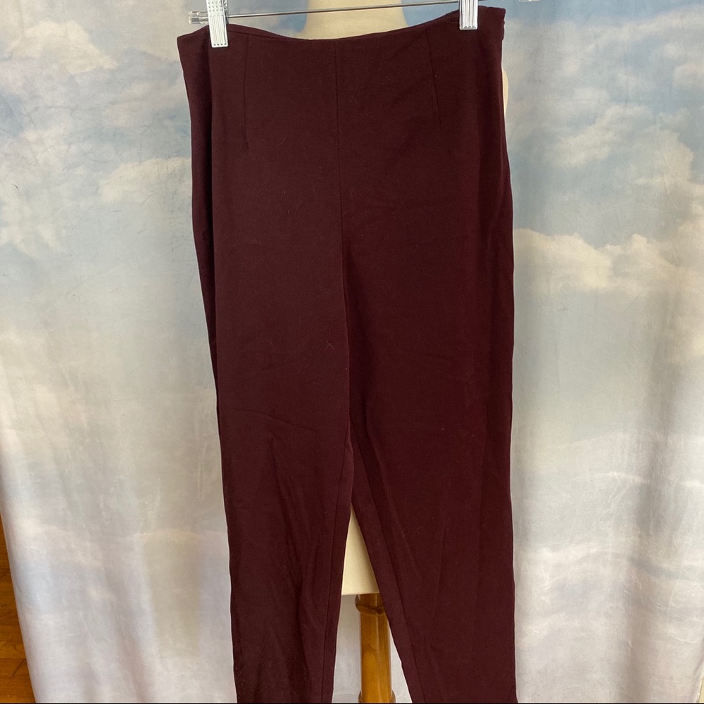 Vintage 90s Talbots Mauve Side Zip Dress Pants 6P